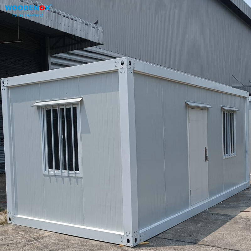 Hot Xlokk tal-Asja Waterproof Living Container House 20ft 40ft Djar Modulari Prefabbrikati