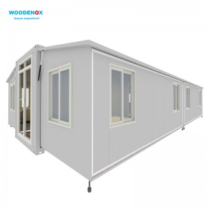 Casă de containere extensibilă WECH24152 – Case mobile prefabricate de 40 de picioare