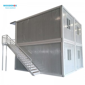 Löstagbart containerhus WFPH2524 – 20 fot billigaste standardtomma prefabricerade containerhus