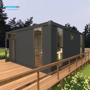 Flat Pack House WFPH2591 – 2 Bedroom Container House na Ibinebenta 20ft 40ft Luxury Prefab Homes