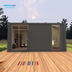 Flat Pack House WFPH2591 – 2 Bedroom Container House Mo Fa'atau 20ft 40ft Luxury Prefab Homes