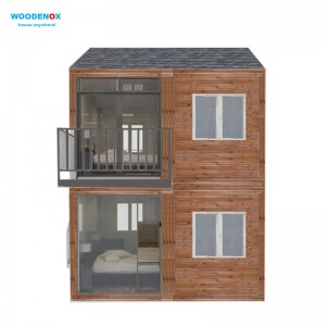 Flat Pack Homes WFPH2613 Luxury Container House 4 Soverom Mobile Billige Prefab Houses