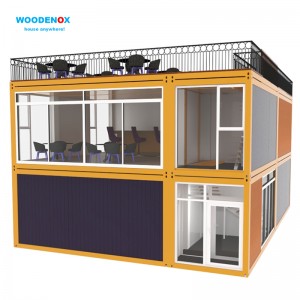 Flat Pack Homes WNX – BG0313 Containerhus för GYM Skräddarsydda färdigtillverkade hem