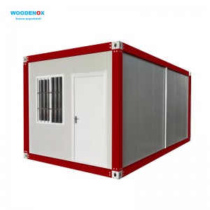 Maison de conteneur amovible WNX - DCH26175 Maisons modulaires préfabriquées de 20 pieds pour le camping sur place