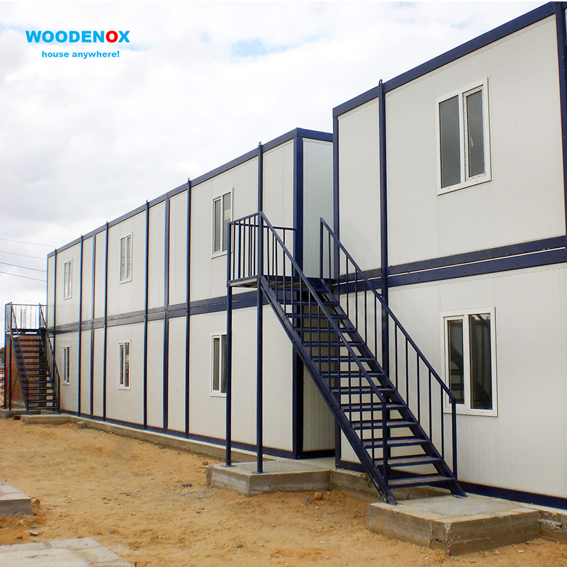 Flat Pack Container House WNX227088 Prefabricated Container Homes Factory Labour Camp For Sale