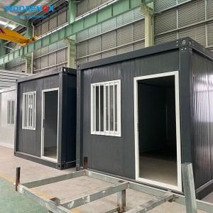 Casa de contenidors desmuntable WNX230304 Fabricant de cases modulars de 20 peus en venda