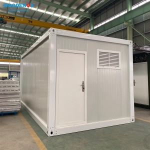 Eemaldatav konteinermaja WNX230310 tehases kokkupandav moodulmaja tualettruumide jaoks
