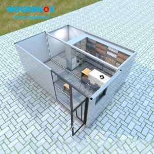 Modular Ready made House WTDH2413 – သေးငယ်သောအိမ်များ သံမဏိတည်ဆောက်ပုံ အကြိုအိမ်များကို တွန်းထုတ်ပါ