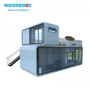 Modular Prefab Houses WTH2413 - Mini Sunrooms Homes 20ft 40ft Glass House