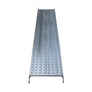 Ramah lingkungan 250*45*1200 7.25kg Scaffold Steel Planks