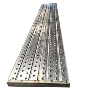 تخته های فولادی داربست نسوز تخته های فولادی داربست 0.9 متری 5.9 کیلوگرمی