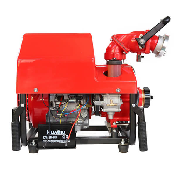 The problem of large operating power of diesel engine fire pump is solved simply from several aspects
