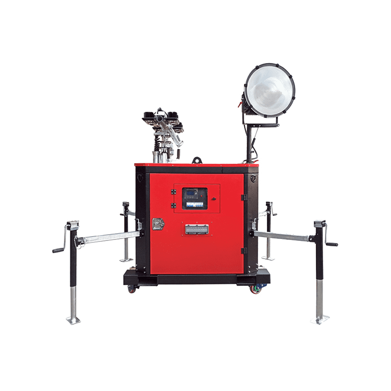 Battery-powered compact mobile light tower KLT-7000