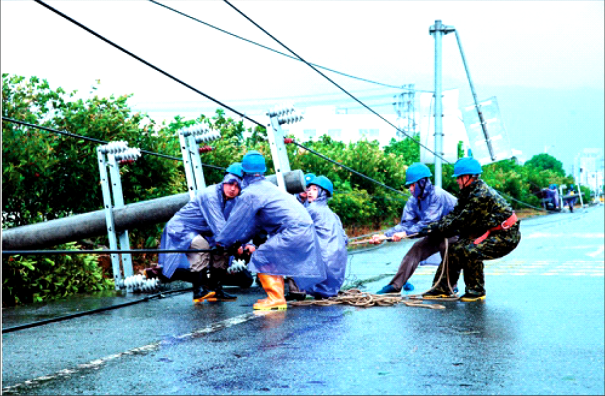 Typhoon “Soudelor” Fuzhou, Putian Emergency Repair