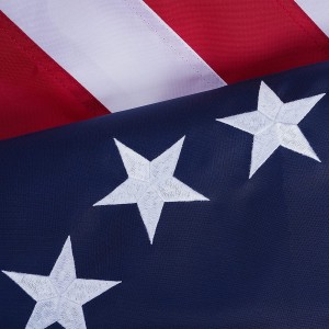 Betsy Ross bendera Sulaman Taman Bot Kereta Tiang Bercetak