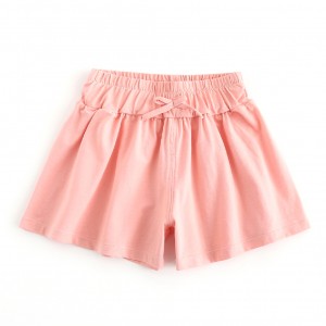 summer 2021 new girls skirt cotton shorts kids shorts lycra cotton beach summer baby shorts