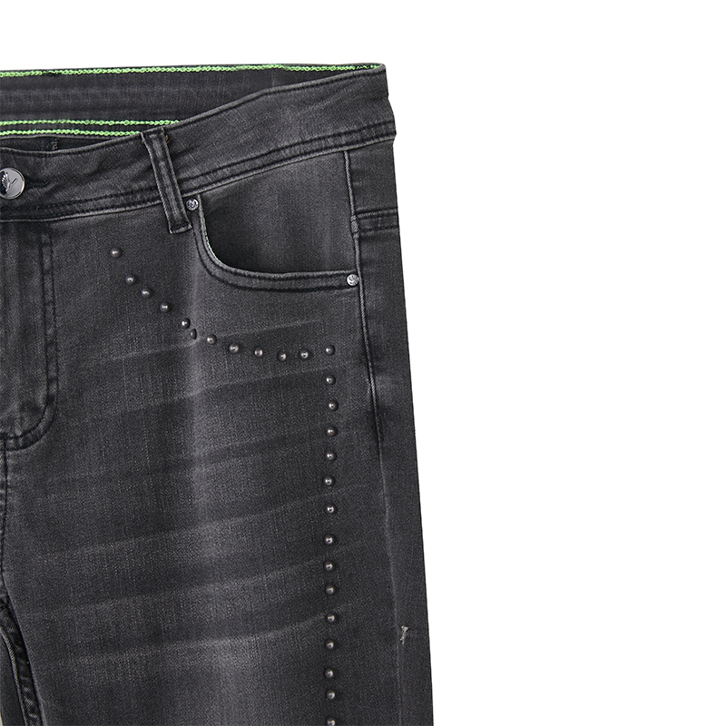 Kina sorte stretch jeans med numseløft denim push-up kvinders producent og leverandør |WORLDUP
