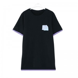 Σχεδιαστής καλοκαιρινής μπλούζας από 100% καθαρό βαμβάκι υπερμεγέθη μπλουζάκι μάρκας πολυτελές γυναικείο μπλουζάκι