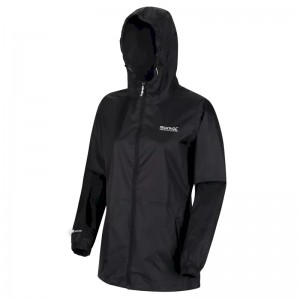 Жіноча водонепроникна куртка Pack-It III чорного кольору