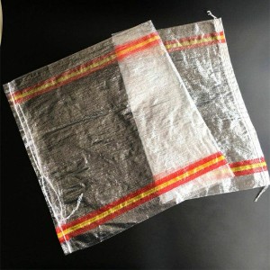 Transparentní PP tkaný sáček na brambory/kukuřici/zrno/hnojivo/fazole atd. Balení