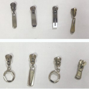China Factory Autolock Slider Different Pullers For Nylon Zipper, Plastic Zipper, Metal Zipper For Garment