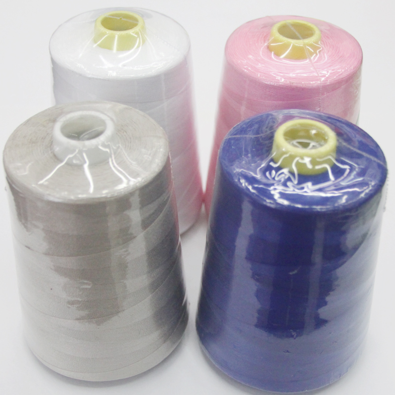 China Factory Supply Thread 100% Spun Polyester Sewing Thread 20s2 20s3 30s2 50s2 For Sewing Featured Image