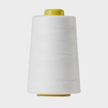Wholesale Sewing Thread 100% Spun Cotton Thread Raw White 40s2 Featured Image
