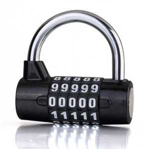 Ổ khóa mã với ổ khóa ngang 5 chữ số kết hợp ổ khóa WS-PL10