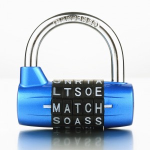 5 ຕົວໜັງສືແບບປະສົມປະສານ lock lock 5 ຕົວເລກແນວນອນ WS-PL14