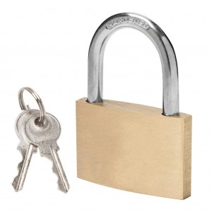 40mm Thin-size Solid Brass Padlock WS-BP40