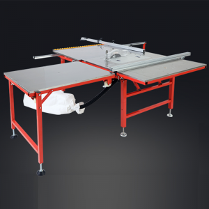 Dust Free Table Saw na may Folding Table