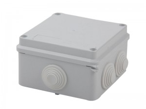 Vodotěsná spojovací krabice řady WT-RA, velikost 100×100×70