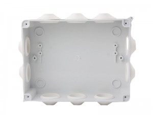 Водоустойчива съединителна кутия от серия WT-RA, размер 200×155×80