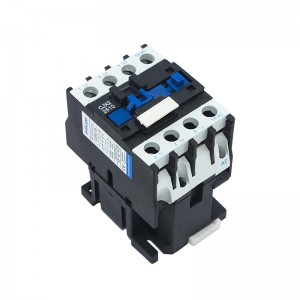 25 Amp AC-kontaktor CJX2-2510, spanning AC24V- 380V, silwerlegeringskontak, suiwer koperspoel, vlamvertragende behuising