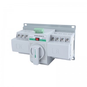 4 Pole 4P Q3R-634 63A Single Phase Dual Power Automatic Transfer Switch ATS 4P 63A Dual Power Automatic Conversion Switch
