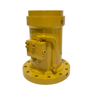 WL30 سیریز 2800Nm Flange Mount Helical Hydraulic Rotary Actuator