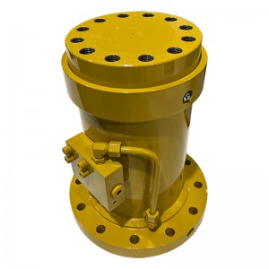 WL30 ស៊េរី 24000Nm Flange Mount Helical Hydraulic Actuator