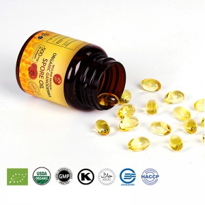 Organic Ganoderma Spore Oil capsules