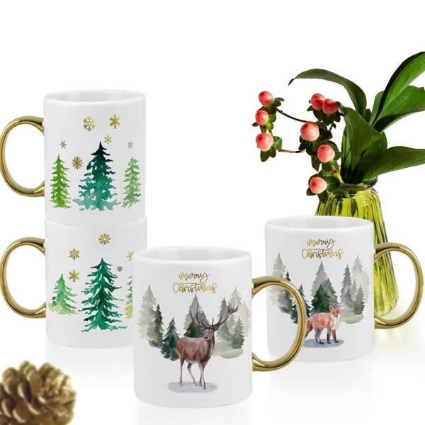 Christmas Gift Mug set of 4