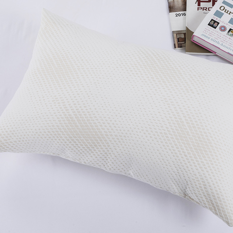 Cotton Pillowcase Waterproof White Solid Hotel Bamboo Fiber Air Layer Pillowcase For Skin And Pillowcase Featured Image