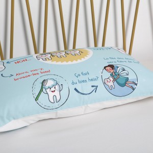 Custom pillow protectors pillowcase cover microfiber cartoon print wholesale polyester pillow case