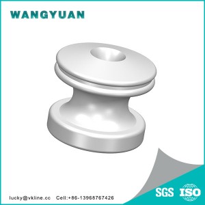 Isolateur de bobine en céramique de porcelaine BS ANSI 53-2