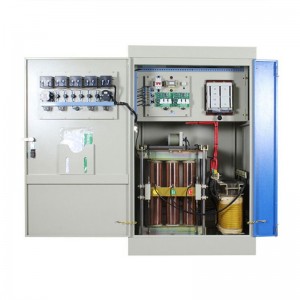 SBW 100KVA Full Automatic Compensated AC Voltage Stabilizers Regulator