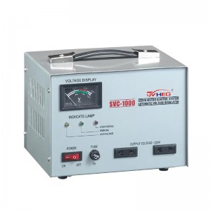 SVC 3000VA Servo Motor Digital Meter Hōʻike Mana piha AC Automatic Voltage Regulator Stabilizers AVR
