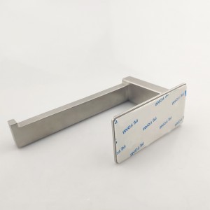 Aksesoris Kamar Mandi Toilet Roll Pemegang Perekat Stainless Steel Double Side Tape Pemegang Kertas untuk Mandi TPH-24