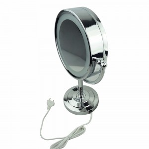 Espello cosmético de aumento 3X iluminado con LED CM-01