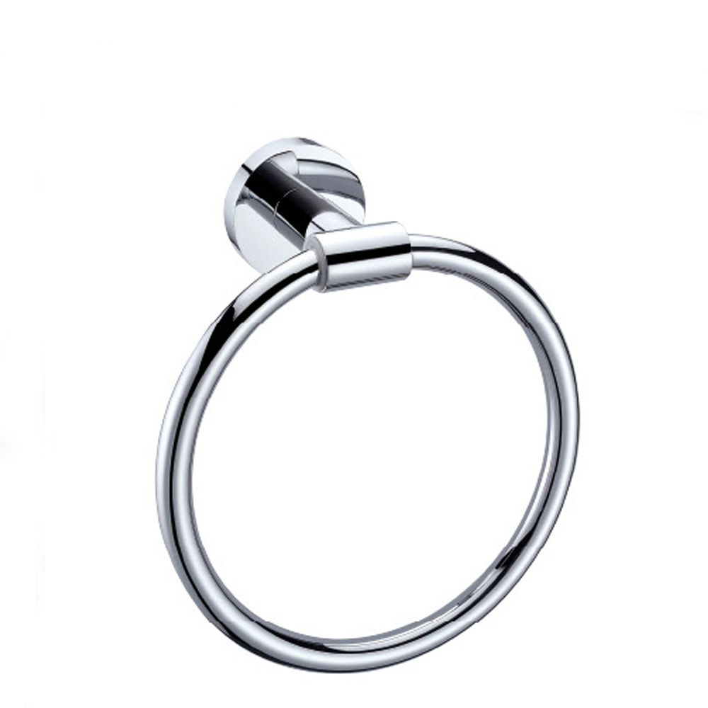Роскошный держатель для полотенец для дома и ванной комнаты Латунное прочное кольцо для полотенец 8507