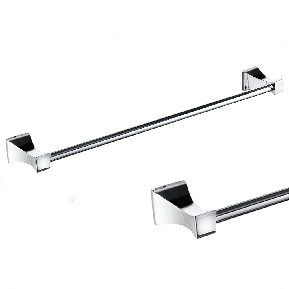 Décoration de salle de bain porte-serviettes porte-serviettes unipolaire Chrome haute qualité unipolaire porte-serviettes6511