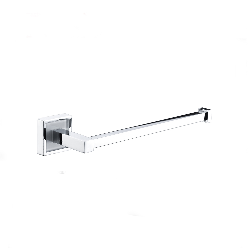 Hotel Style Chrome High Quality Towel Ring Para sa Banyo Hand extended Towel Holder 6307L