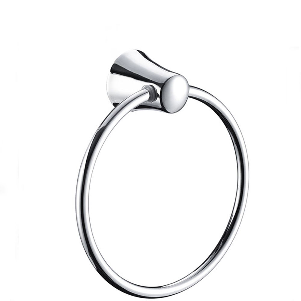 Хромированное кольцо для полотенца в гостиничном стиле для держателя полотенца для ванной комнаты Hnad 4907